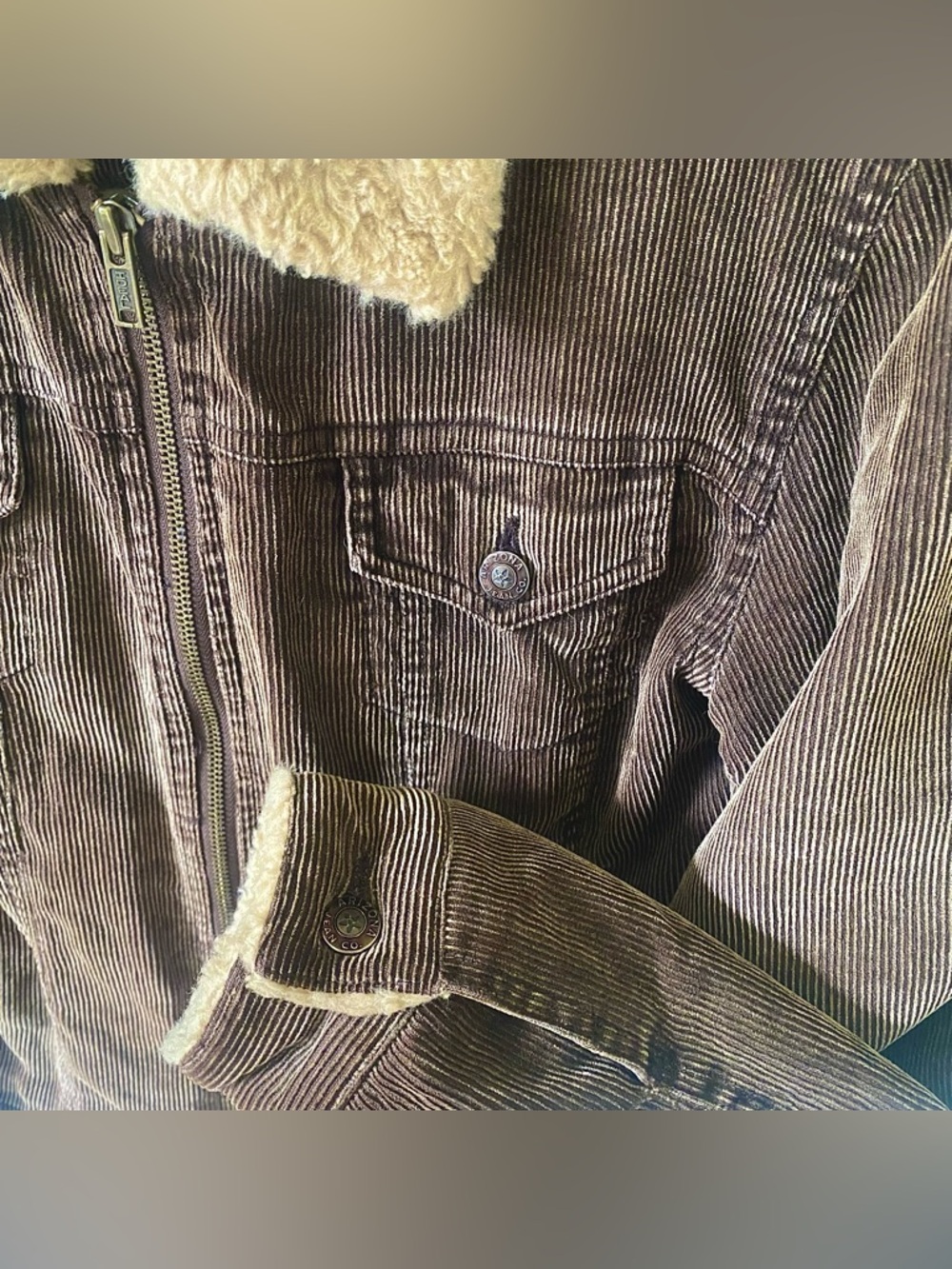 Arizona Sherpa Lined Corduroy Jacket - Picture 4 of 6